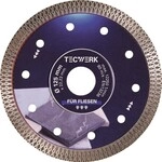 Tecwerk Diamanttrennscheibe FLIESEN PRO X D.125mm Bohr.22,23mm TW