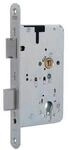 Bks Panik-Einsteckschloss 2327 Fkt.E rd 24/65/72/9mm DIN L/R VA 2-flg.
