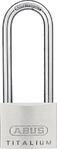 Abus Zylindervorhangschloss 64TI/50HB80 Schlossk&ouml;rper-B.50mm Titalium
