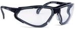Infield Safety Schutzbrille Terminator Xtra EN 166 Fassung:schwarz Scheibe:klar