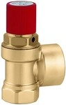 Caleffi CA Membran-Sicherheitsventil 1Zoll x 1 1/4Zoll, 3 bar f&uuml;r Heizung