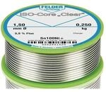Felder L&ouml;tdraht ISO-Core&reg; Clear 1,5mm 250g Sn100Ni+ 5552941520
