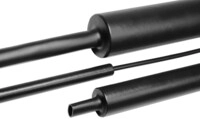 5 Stk. HellermannTyton Warmschrumpfschlauch MU47-95/30-1000-BK 323-10950