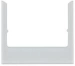 Berker Rahmen eckig alu Glas 13196414