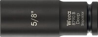 Wera Steckschl&uuml;sseleinsatz 8790 B Impaktor Deep 3/8 Zoll 5/8 Zoll L.63mm