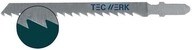 Tecwerk Stichs&auml;geblatt Gesamt-L.100mm Zahnt.4mm S.1,45mm HCS 25 St./Karte