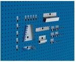 Bott Werkzeughaltersortiment 20-tlg.verzinkt f.Lochplatten 14031412