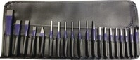 Tecwerk Werkzeugsatz Inh.20tlg.CrV-Stahl in Rolltasche