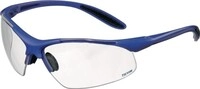 Tecwerk Schutzbrille DAYLIGHT PREMIUM EN 166 B&uuml;gel dunkelblau,Scheibe klar PC