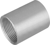 20 Stk. Fr&auml;nkische Aluminium-Gewindemuffe AMG-E 50 21050050