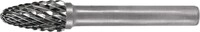 Tecwerk Fr&auml;sstift RBF D.8mm Kopf-L.18mm Schaft-D.6mm HM Verz.Kreuz