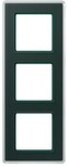 Jung Glasrahmen 3fach AV 583 GLM SG AV583GLMSG