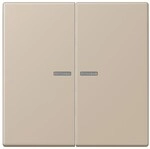 Jung Wippe 2fach m. Lichtleiter LC 995 KO5 243 LC995KO5243