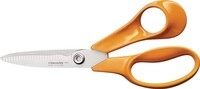 Fiskars Universalschere 180mm gezahnte Kl.Stahl,rostfr.Ku.-Griff 1075052
