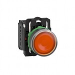 Schneider Electric Leuchtdrucktaster, orange XB5AW35G5