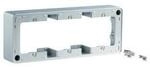 Berker AP-Rahmen 3f.alu/lack 10316084