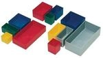 25 Stk. La-ka-pe Einsatzkasten 99x49x40mm blau PS f.Schubl.u.Sortimensk&auml;sten