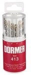 Dormer Spiralbohrersatz A094 DIN 338 TypN D.1,5-6,5x0,5mm HSS 13tlg.Runddose