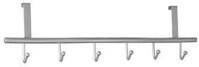 Alco T&uuml;rgarderobe 2839 17x6,8x60cm Metall silber 887118095