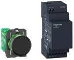 Schneider Electric Drucktaster-Set 24V DC XB5RFB01