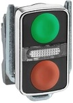 Schneider Electric Leucht-Doppeldrucktaster ZB4BW7A3740