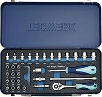 Tecwerk Steckschl&uuml;sselsatz 36-tlg.1/4 Zoll SW 4-13mm Z.72 6KT