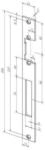 Assa Abloy Flachschlie&szlig;bl.690 VA ma ktg.B.24xL.250mm DIN L/R Assa Abloy effeff