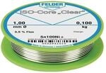 Felder L&ouml;tdraht ISO-Core&reg; Clear 2mm 100g Sn100Ni+ 5552942010