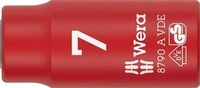 Wera Steckschl&uuml;sseleinsatz 8790 A VDE 1/4 Zoll SW 7mm L.41mm Wera Werk