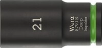 Wera Steckschl&uuml;sseleinsatz 8790 B Impaktor Deep 3/8 Zoll 21mm L.63mm Wera Werk