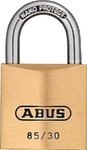 Abus Zylindervorhangschloss 85/30 gl Schlossk&ouml;rper-B.30mm MS gl.0402