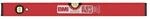 Bmi Wasserwaage SUPERSTAR 120cm Alu.rot &plusmn; 0,5 mm/m m.Magnet 696120 PM