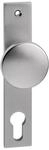 Edi Schlosskasten-Knopf 1317/7020 fest Alu.F1/naturf.4-KT.8mm 1317/7020/01
