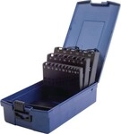 Tecwerk Leerkassette f.Spiralbohrer DIN 338 Abm.1-13mm steig.um 0,5mm 25-tlg.Ku.