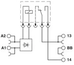 Phoenix Contact Relaissockel PLC-BPT- 24UC/ 1/ACT