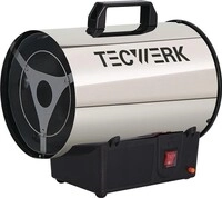 Tecwerk Gasheizer 10 kW 500 m&sup3;/h 28 W