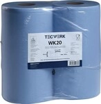 2 Stk. Tecwerk Putztuch WK 20 L.ca.360 mmxB.ca.380mm blau