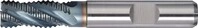 Tecwerk Schaftfr&auml;ser DIN 844 Typ NR D.12mm Einsatz-L.36mm HSS-Co5 TiCN Weldon