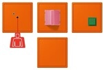 Jung Notrufset NRS LC 0834 224 NRSLC0834224