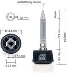 Ersa L&ouml;tspitze mei&szlig;elf&ouml;rmig B.1,6mm 0142CDLF16/SB