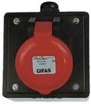 Gifas Electric CEE-Aufbausteckdose 301658.E 101978