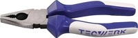 Tecwerk Kombizange L.180mm pol.Mehrkomp.-H&uuml;lle