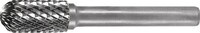 Tecwerk Fr&auml;sstift WRC D.12mm Kopf-L.25mm Schaft-D.6mm HM Verz.Kreuz