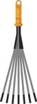 Fiskars F&auml;cherbesen OneClick Arbeits-B.124mm Metall 7 Metallzinken 1080682