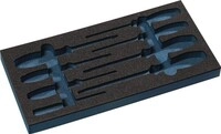 Tecwerk Werkzeugmodul Leereinlage 1/3-Modul 2000&nbsp;871&nbsp;240 8-tlg.