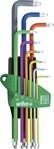 Wiha Stiftschl&uuml;sselset 366F 9-tlg.T8-T40 farbcodiert TORX&reg; ProStar Hal. 46556