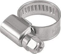 100 Stk. Tecwerk Schlauchschelle 10-16mm W1 Bandbr.9mm Bandbr.9mm Btl.