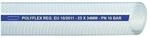 50 Mtr. Teguma Druckluftschlauch POLYFLEX ID 25,0mm AD 34,0mm L.50m Transparent