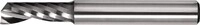 Tecwerk Einzahnfr&auml;ser Typ W D.6mm VHM 25Grad HA Z.1 lang