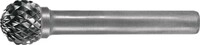 Tecwerk Fr&auml;sstift KUD D.12mm Kopf-L.11mm Schaft-D.6mm HM Verz.Kreuz